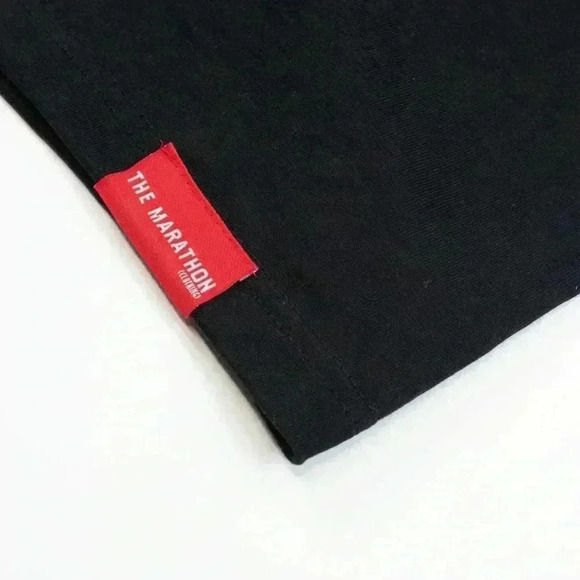 The Marathon Clothing black T-Shirt with white Crenshaw Logo. Small. NWT - Picture 3 of 8